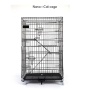Wholesale 3 Floors Iron-Baking Finish Cat Cage Multifunction Thick 3 Tier Large Stackable Outdoor Cat Cage Indoor for Large Cats