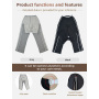 Wholesale Full Opening Nursing Pants Open Crotch Trouser Home Hospital Incontinence Patient Gowns Unisex Cotton Polyester