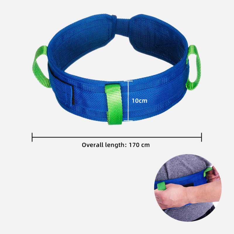 Hospital Transfer Gait Belt with Quick Release Buckle for Safe Patient Lifting Aidingcare