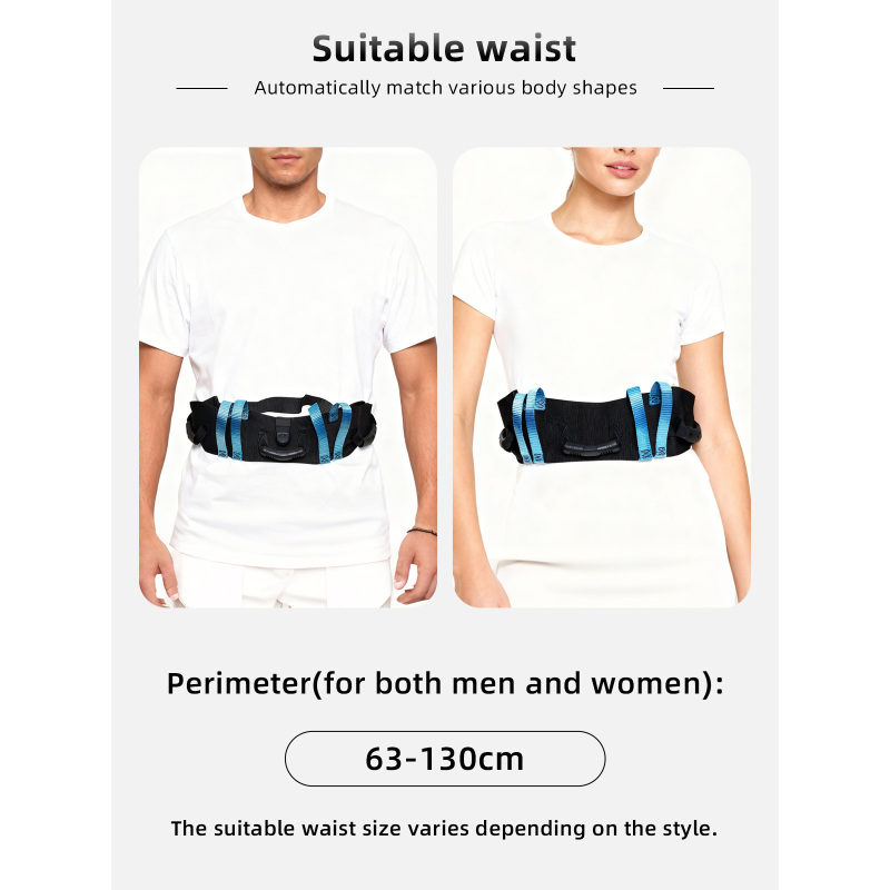 Hospital Transfer Gait Belt with Quick Release Buckle for Safe Patient Lifting Aidingcare