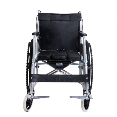 Factory cheap Price Folding Lightweight Wheel Wheelchair Front Wheels Manual disabled Wheelchair