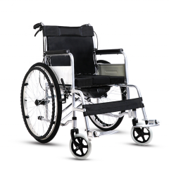 Precio barato de fábrica, silla de ruedas ligera plegable, ruedas delanteras, silla de ruedas Manual para discapacitados
