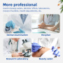 Women's Hospital Scrubs Comfortable XL Size Patient Gown Stylish Breathable Custom Logo Printed Scrub Suit for Nurses Doctors