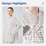 Women's Hospital Scrubs Comfortable XL Size Patient Gown Stylish Breathable Custom Logo Printed Scrub Suit for Nurses Doctors