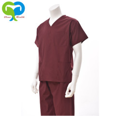 Medical Uniform Women And Man Nursing Scrubs Set Medical Scrubs Top And Pants / Hospital Staff Uniforms