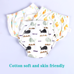 Perfect Baby Shower Gift baby washable Diaper , High Absorbing Washable Diaper Cute stylish prints for boys & girls