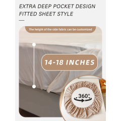 Großhandels-Strick-Baumwollfrottee, vollständig wasserdicht, atmungsaktiv, milbendicht, Öko-Tex-zertifiziert, Matratzenschoner und -bezug