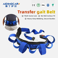 Wholesale Aidingcare PT-3631 Patient Transfer Lift Assist Gait Belt with Buckle Needle Detection 178*10cm From Bed to Wheelchair