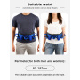 Wholesale Aidingcare PT-3631 Patient Transfer Lift Assist Gait Belt with Buckle Needle Detection 178*10cm From Bed to Wheelchair