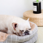 Four seasons washable deep sleep pet dog bed Linen Plaid  puppy dog pet bed