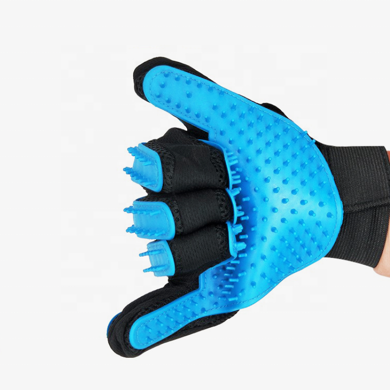 Shed No More Grooming Glove Soft & Gentle Deshedding Brush Glove Efficient Hair Removal Mitts