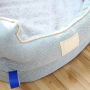 High quality memory foam orthopedic dog bed  multiple colour small dog beds for puppies