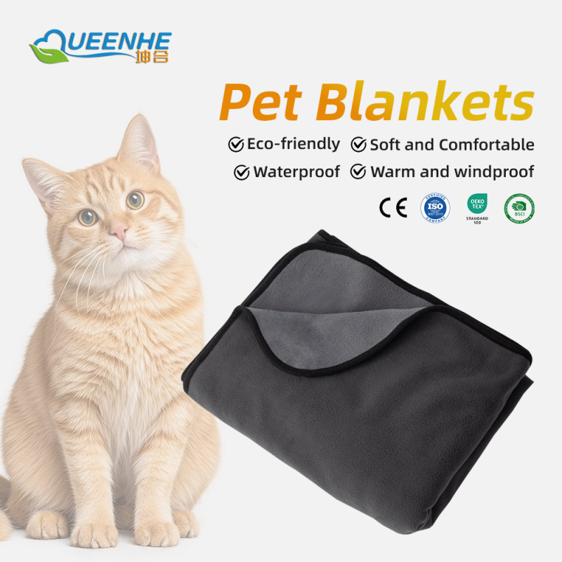 Wholesale High Quality Soft Warm Plush Pet Puppy Blanket for Dog Cat