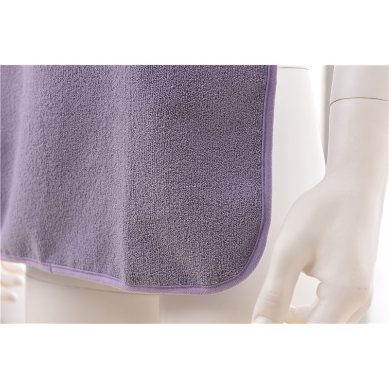 Terry Cloth Bib With Buttons ,Waterproof, Reusable & Washable Clothing Protector