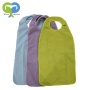 Terry Cloth Bib With Buttons ,Waterproof, Reusable & Washable Clothing Protector