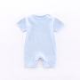 OEM service China manufacture baby newborn romper little kids clothes boy or girl onesie white 100% cotton custom printed plain