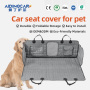 Wholesale Waterproof Durable Scratch Proof Nonslip Pet Back Seat Covers for Dogs With Storage Pockets