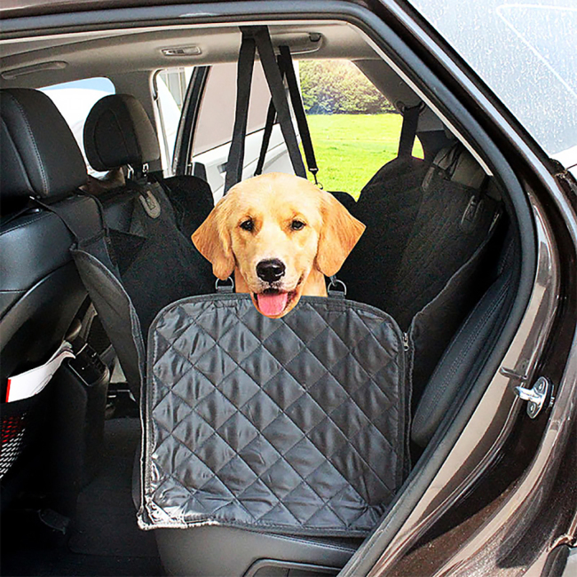 Stocked Waterproof Easy-Cleaning Back  Hammock Pet Dog Products Pet Dog Car Seat Cover