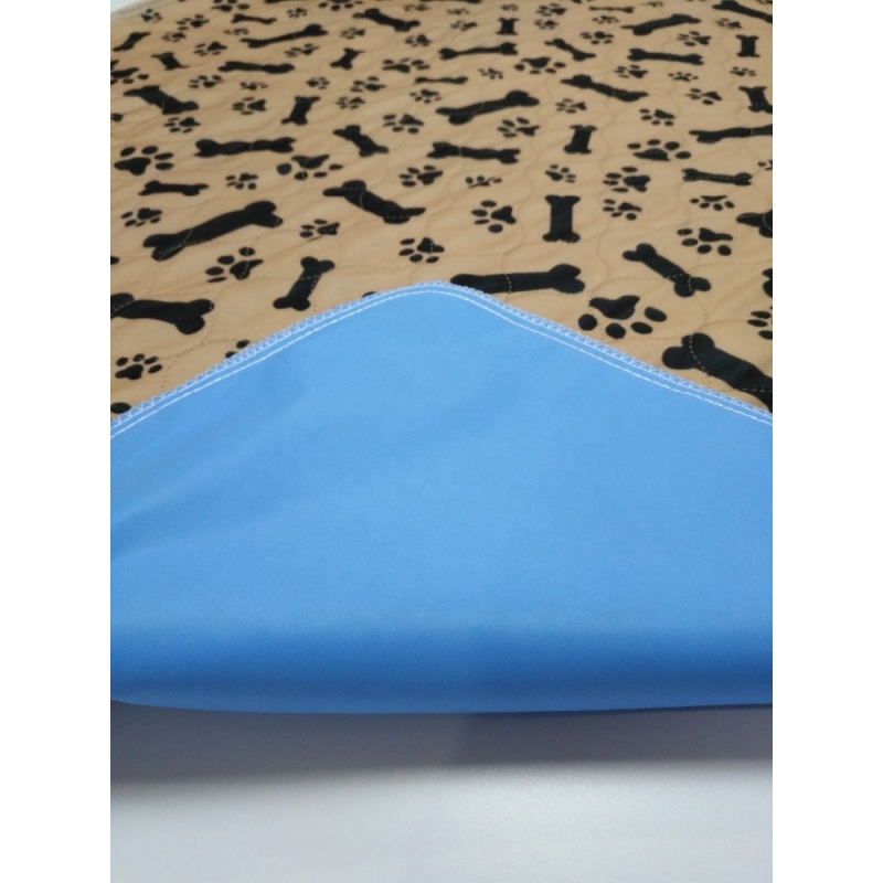 High quality washable puppy training pad waterproof dog mat reusable pet pad super absorbent pee pad wholesalers
