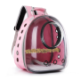 New transparent pet backpack parrot out pack myna bird cage pet space pack