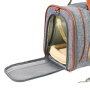 Pet Carrier Airline Approved Comfortable Travel Carrier Bag Pet Carrier