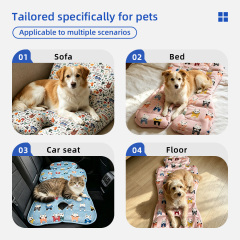 Recyclable Ice Self Cooling Cotton Pet Ice Mat Pet Cooling Mat