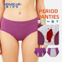 Bragas menstruales Aidingcare para mujer, de algodón y bambú, transpirables.