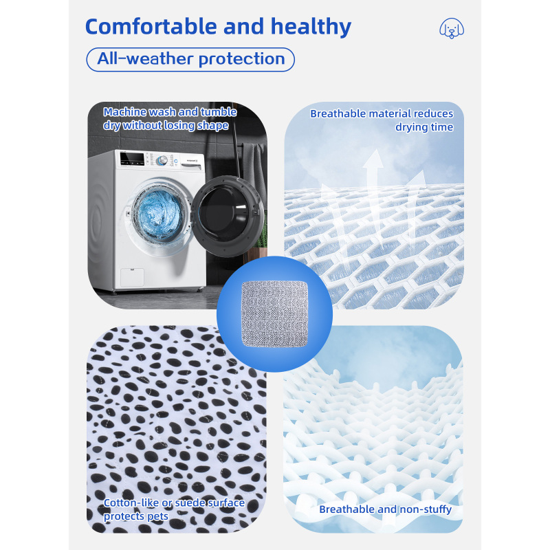 Wholesale Waterproof and Machine Washable Dog Pee Pad Puppy Training Pet Toilet Pee Pads