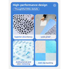 Оптовая продажа водонепроницаемых и пригодных для машинной стирки пеленок для собак, используемых для приучения щенков к туалету.