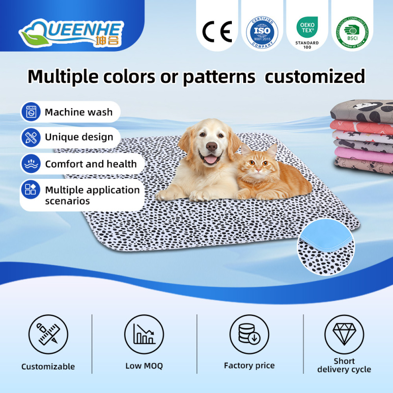 Wholesale Waterproof and Machine Washable Dog Pee Pad Puppy Training Pet Toilet Pee Pads