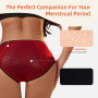 Bragas menstruales reutilizables de cintura alta para mujer de Aidingcare