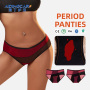 Bragas menstruales reutilizables de cintura alta para mujer de Aidingcare