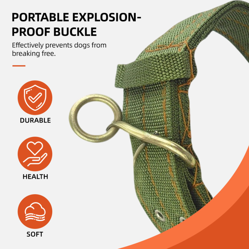 Wholesale Personalized Soft Dog Collar with Rivet Zinc Alloy Buckle Durable Adjustable for Small/Medium/Large Dogs