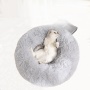 Donut Cuddler Memory Foam Plush Round Luxury Calming Dog Bed Cat Kennel  Deep Sleeping Soft Pet Bed