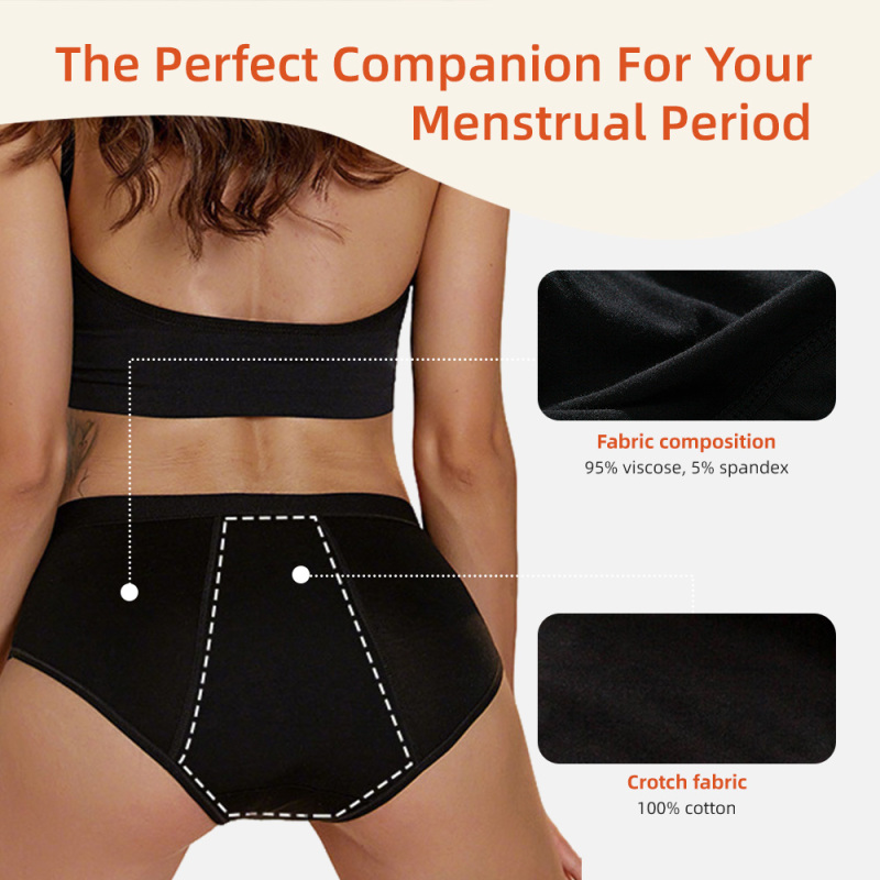 Bragas menstruales absorbentes y reutilizables Aidingcare para mujer