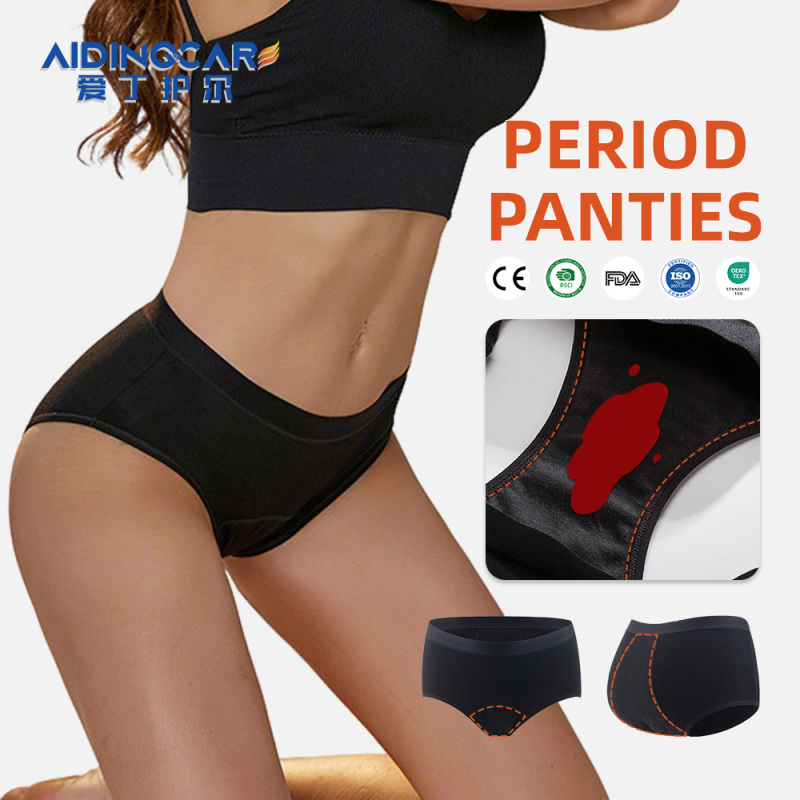 Bragas menstruales absorbentes y reutilizables Aidingcare para mujer