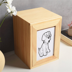 Wholesale Custom Pet Memorials Pet Photo Cremation Urn pet urns for dogs ashes