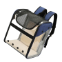 Wholesale Custom Logo Foldable Portable Soft Pet Carrier Dog Cat Travel Bag