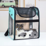Wholesale Custom Logo Foldable Portable Soft Pet Carrier Dog Cat Travel Bag