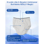 Men's Incontinence Underwear - Eco-Friendly Material, Strong Absorption, Stay Dry Comfort