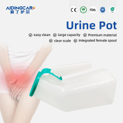 Wholesale Home Care Male Portable Chamber Pot Urinal Eco-Friendly PP Material 1000mL Bedridden Users