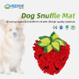 Wholesale Pet Supply Snuffle Mat Fruit Food Hiding Dog Mat Interactive Snuffle Mat Help Stress Relief and Training