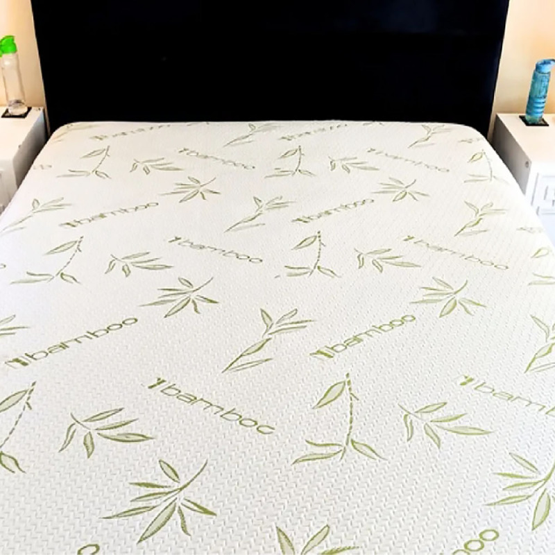 Bamboo Waterproof Mattress Protector  Breathable Noiseless Waterproof Bed Cover