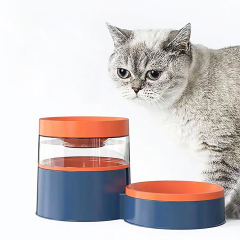 猫のための卸売自動散水ペットダブルボウルペット飲料フィーダ