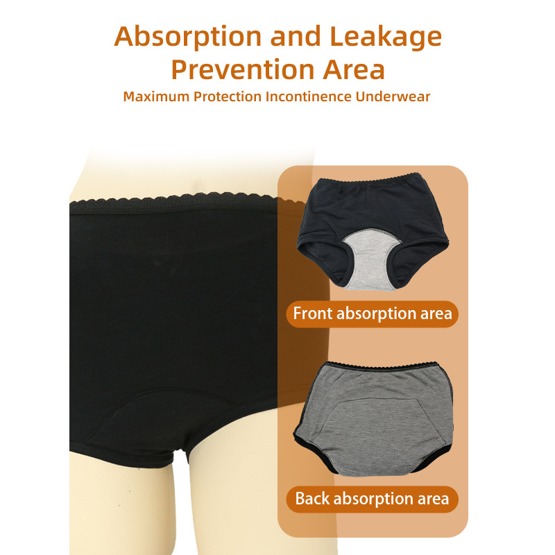 Aidingcare Inkontinenzhosen für Erwachsene, hohe Saugfähigkeit, bequeme Passform, mittlerer und starker Schutz