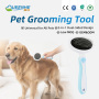 Wholesale Self Cleaning Stainless Steel Slicker Brush Eco-Friendly Easy to Clean Pet Grooming Tool for Dogs & Cats Shedding