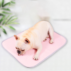 卸売通気性犬の木枠睡眠マット犬のための夏のペット ベッド大型冷却パッド