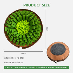 Wholesale Watermelon Portable Snuffle Mat Puppy Toys Puppy Foraging Blanket Puppy Snuffle Mat