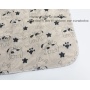 Pet Training Pad and Surface Dog Bed Protection / Washable & Reusable Puppy Pee Mat