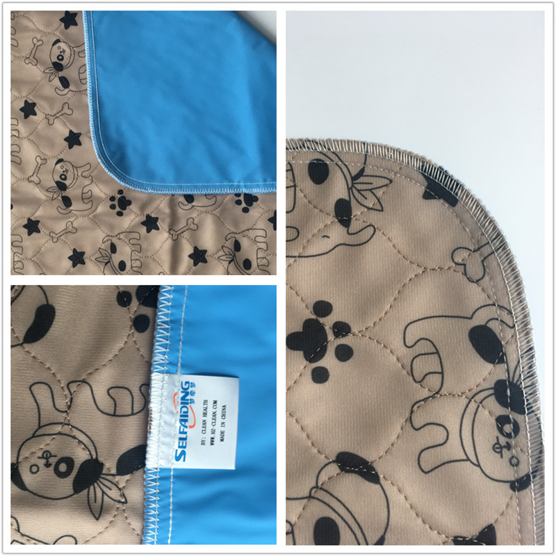 Pet Training Pad and Surface Dog Bed Protection / Washable & Reusable Puppy Pee Mat